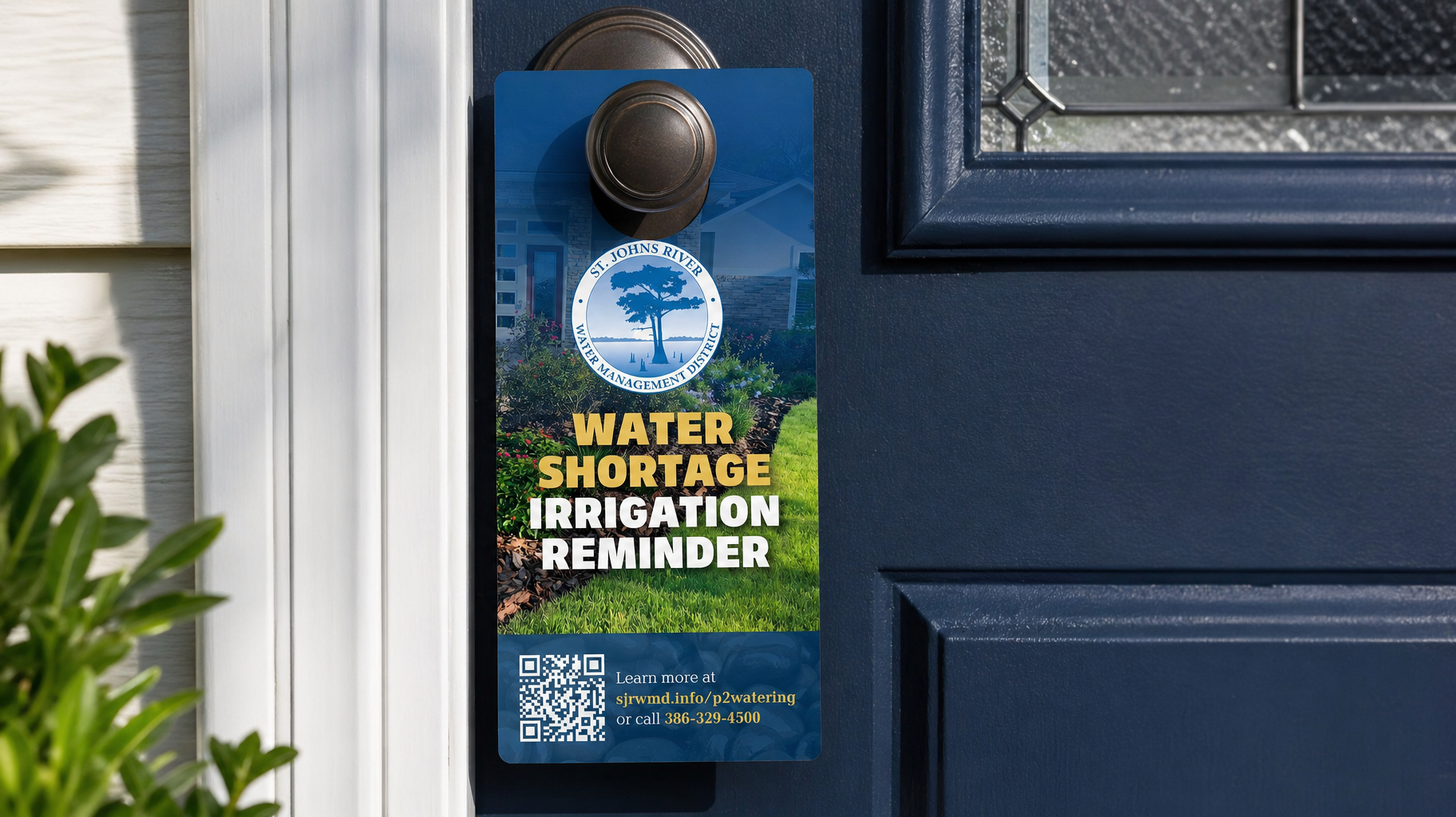 Water Shortage Door Hang Design 2026