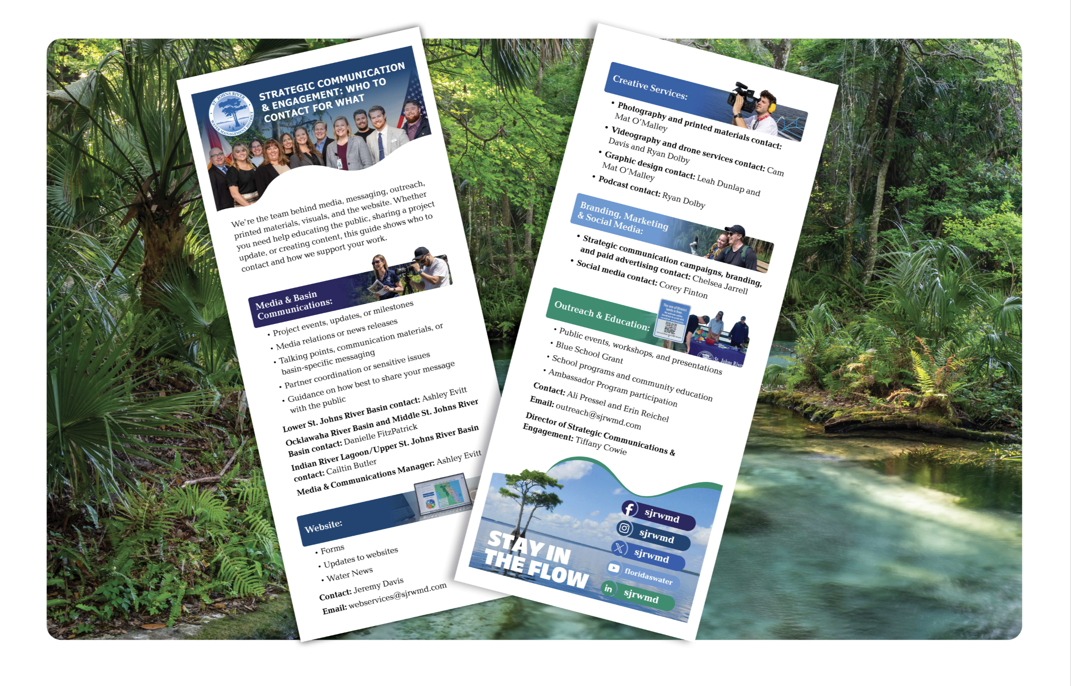 Strategic Communication & Engagement Open House Rack Card 2026