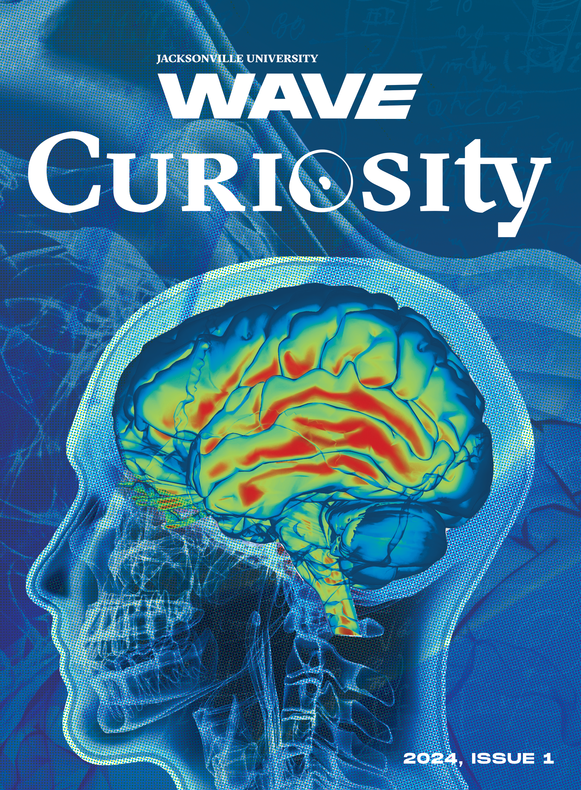 WAVE Magazine Curiosity 2024 Issue 1 Cover Design