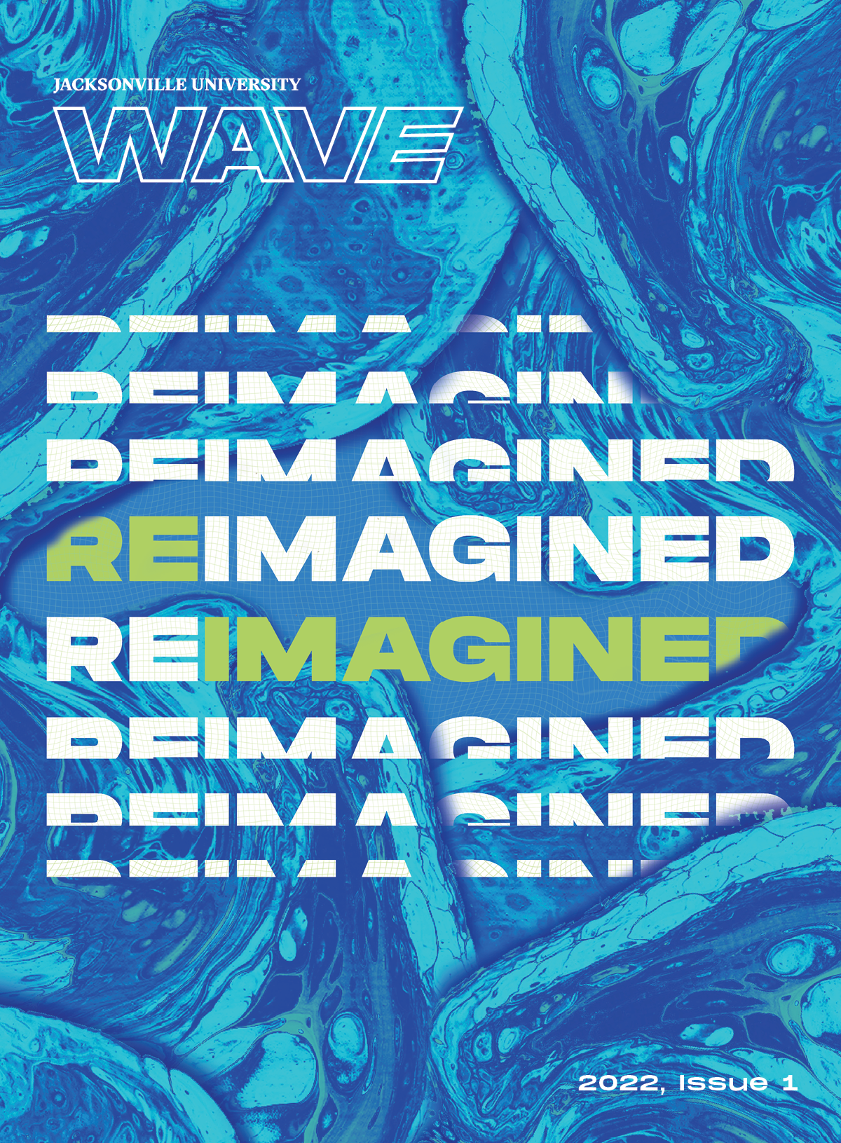 WAVE Magazine Reimagined 2022 Issue 1 Cover Design