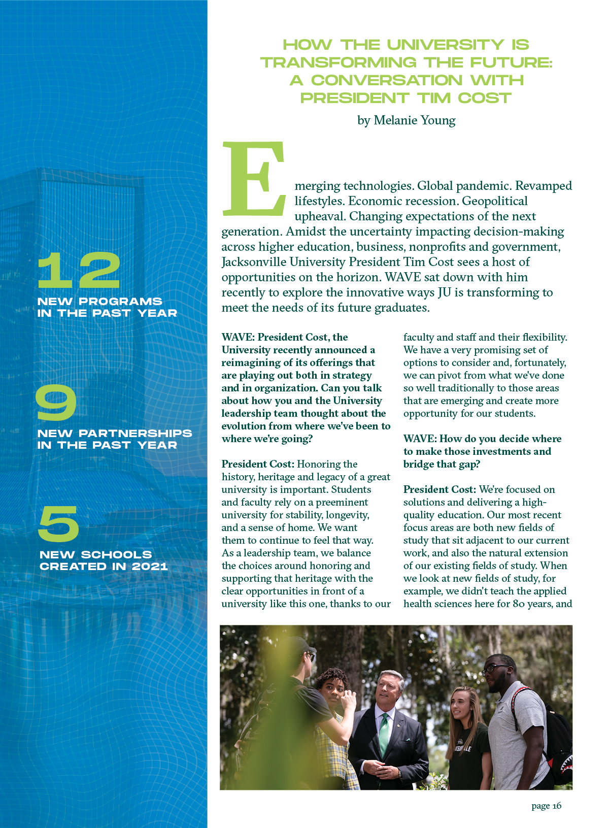 WAVE Magazine Reimagined 2022 Issue 1 Interior Page