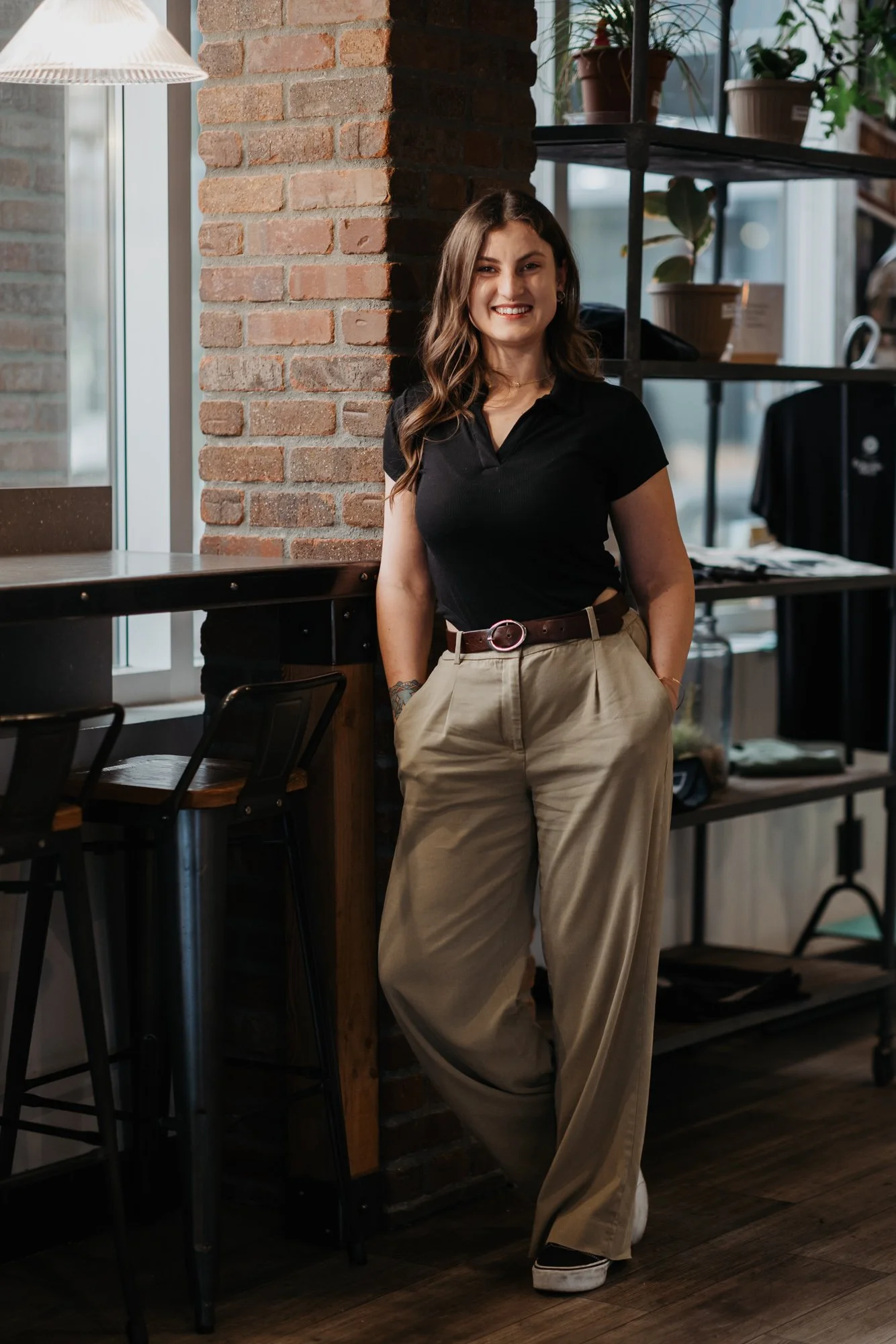 Samantha Stone, anxiety and OCD therapist in Kelowna, smiling at the camera