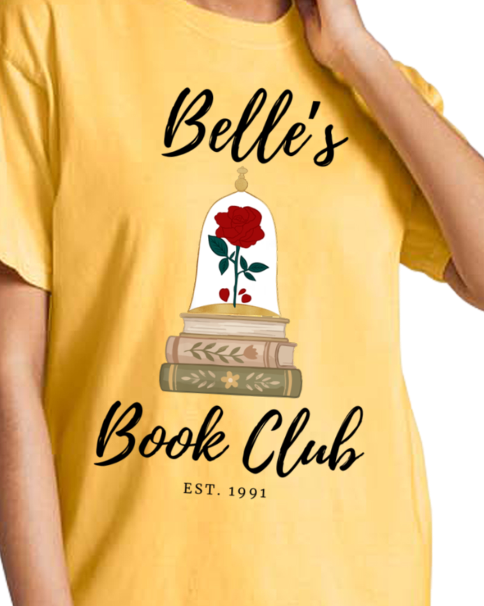 "Belle's Book Club" Tee