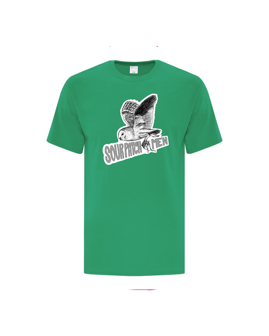 Green Owl And Mouse T-Shirt