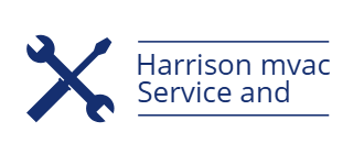 Logo of Harrison HVAC with a crossed wrench and screwdriver graphic