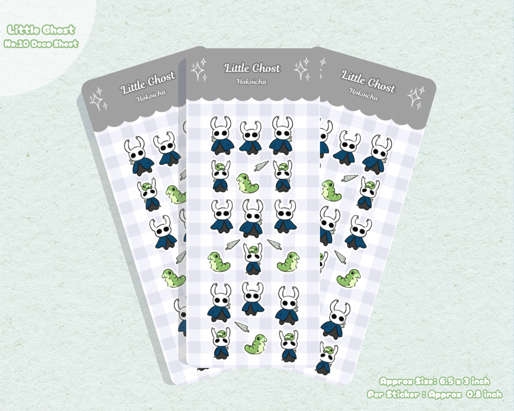 Deco Sheet || Little Ghost