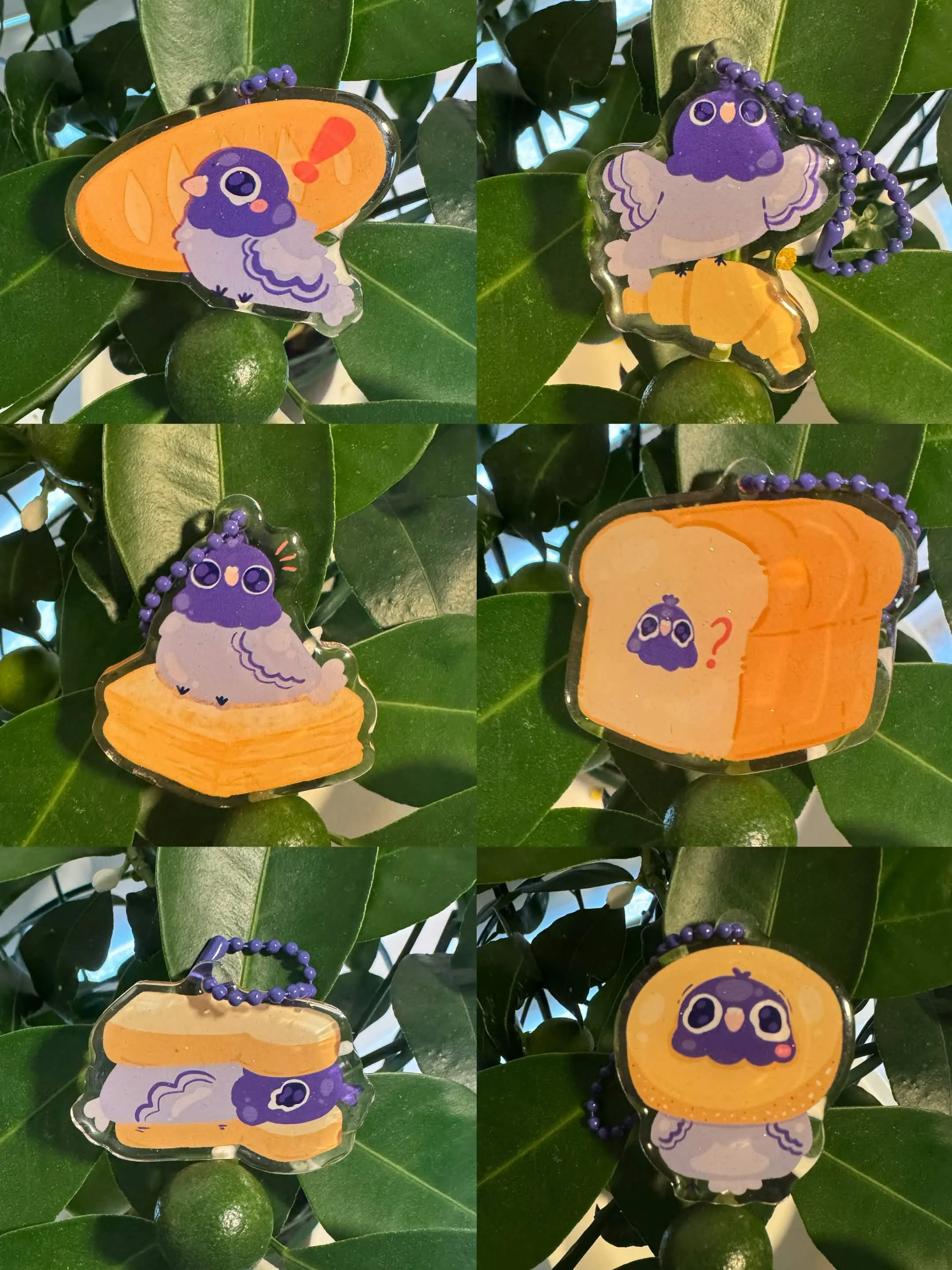 Charms || Bakery Bird Series
