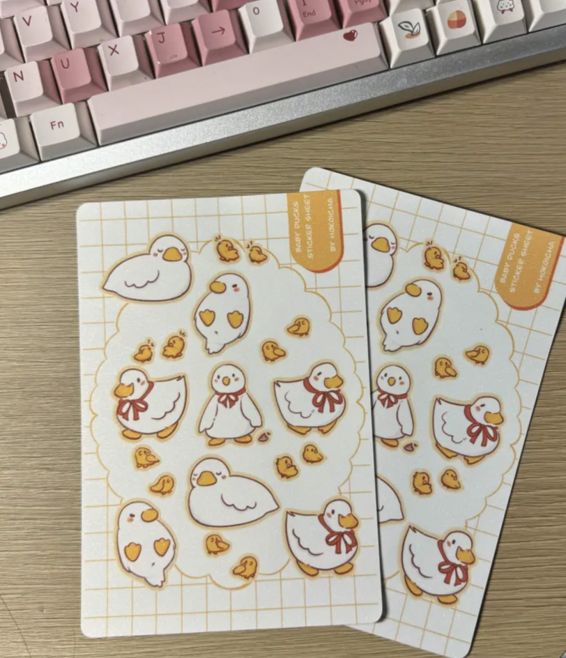 Sticker Sheets || Ducks