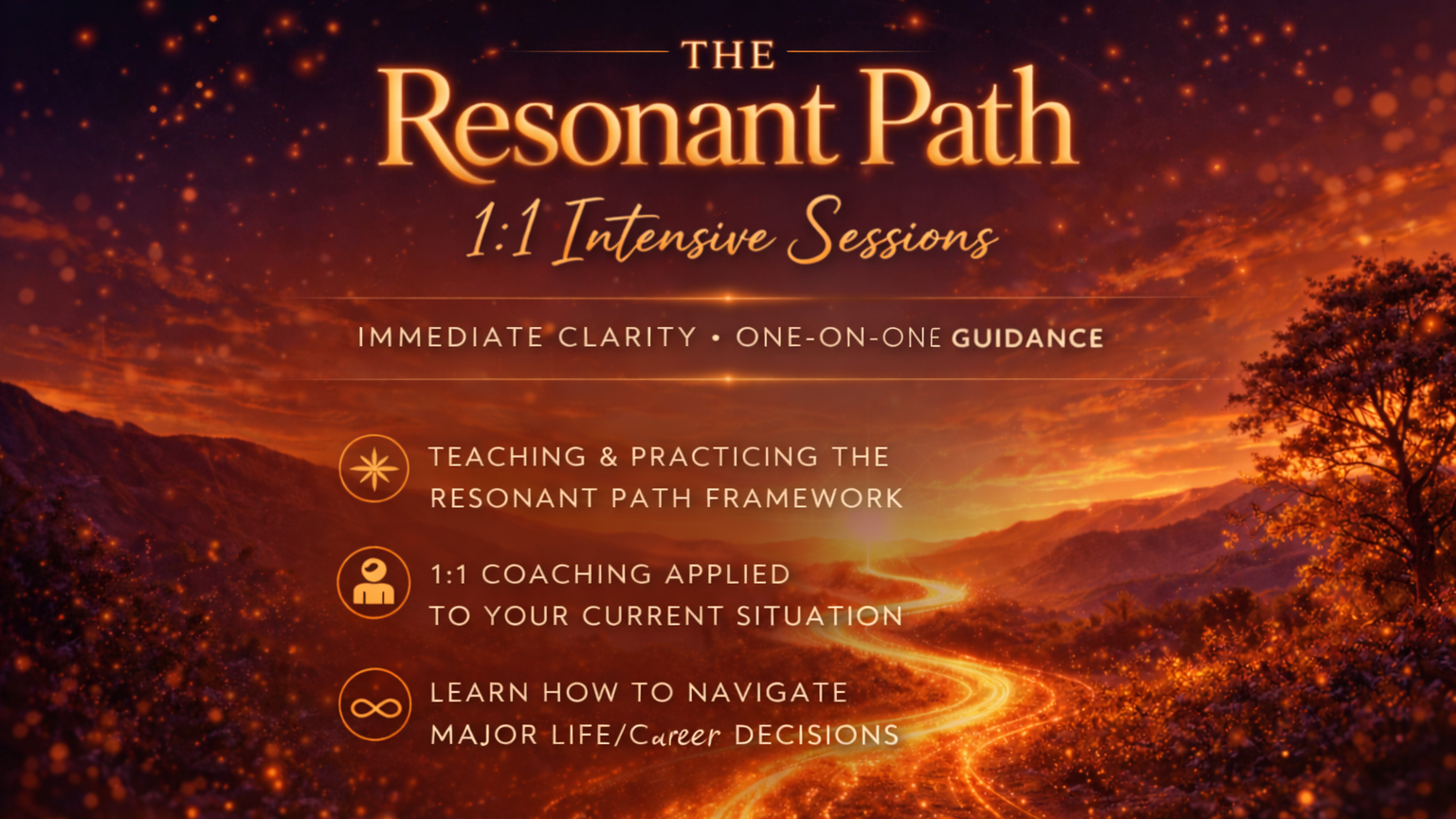 1:1 Intensive Sessions