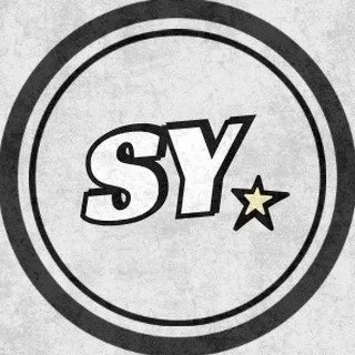 Logo with the letters 'SY' and a star inside a circular border