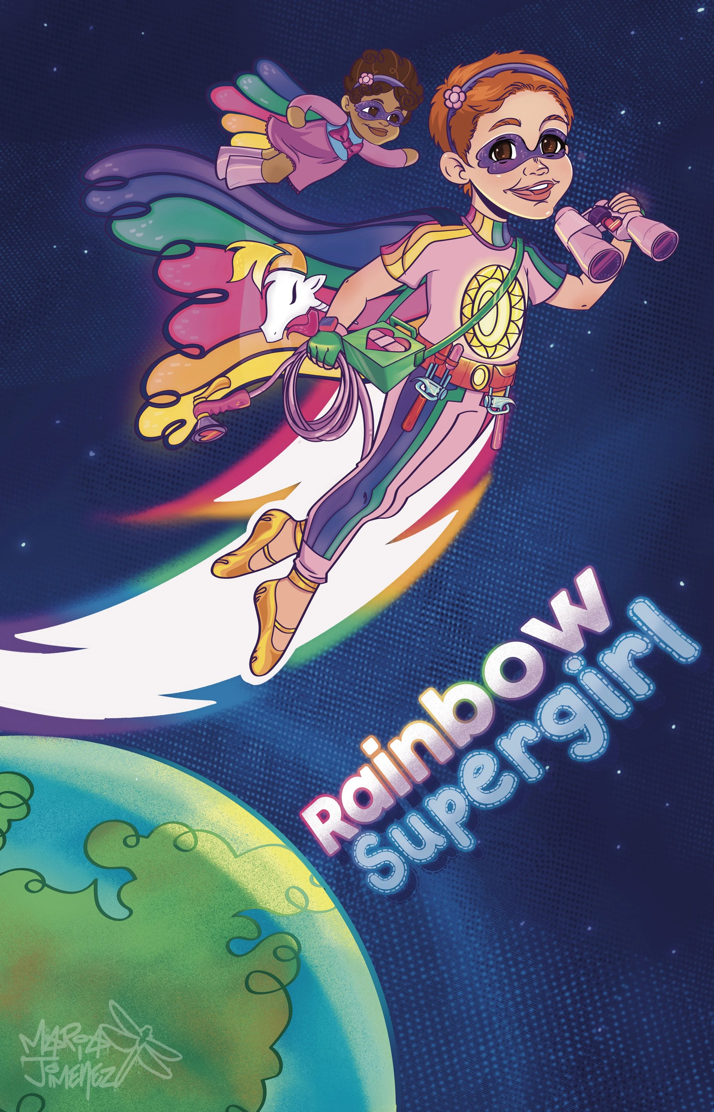 Rainbow Supergirl