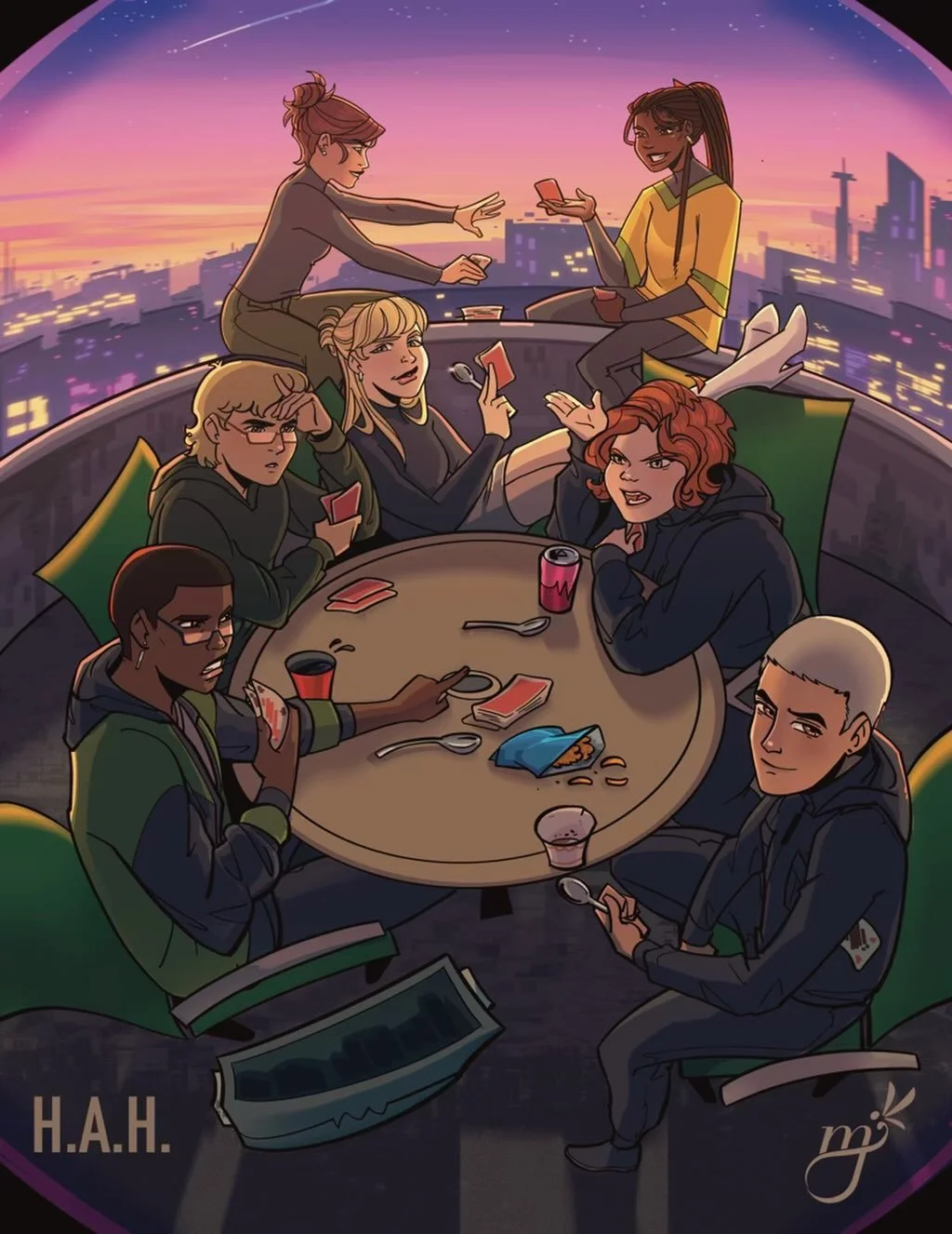 Rooftop.
Full Color. 
#fyp 

H.A.H.