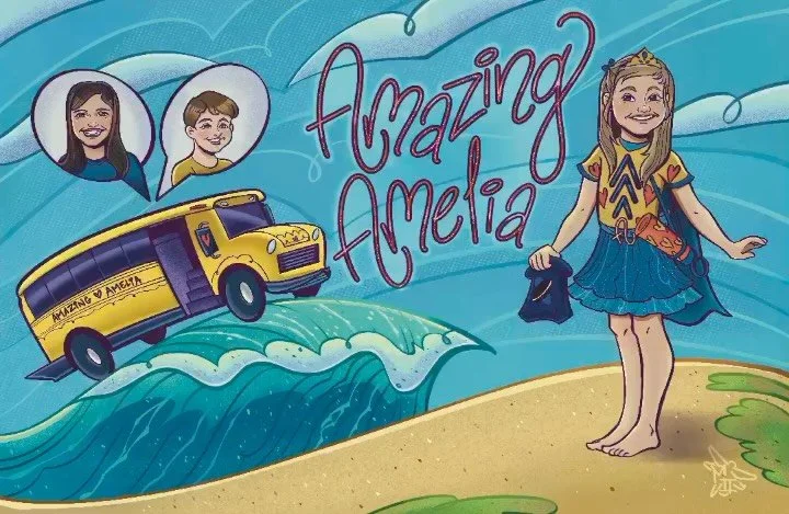 It&rsquo;s lovely being in school but every once in a while you need a break😌here&rsquo;s a quick Timelapse of the Amazing Amelia! She has a blaster that shoots out big hearts so that everyone feels included and loved, and carries snacks to help on 