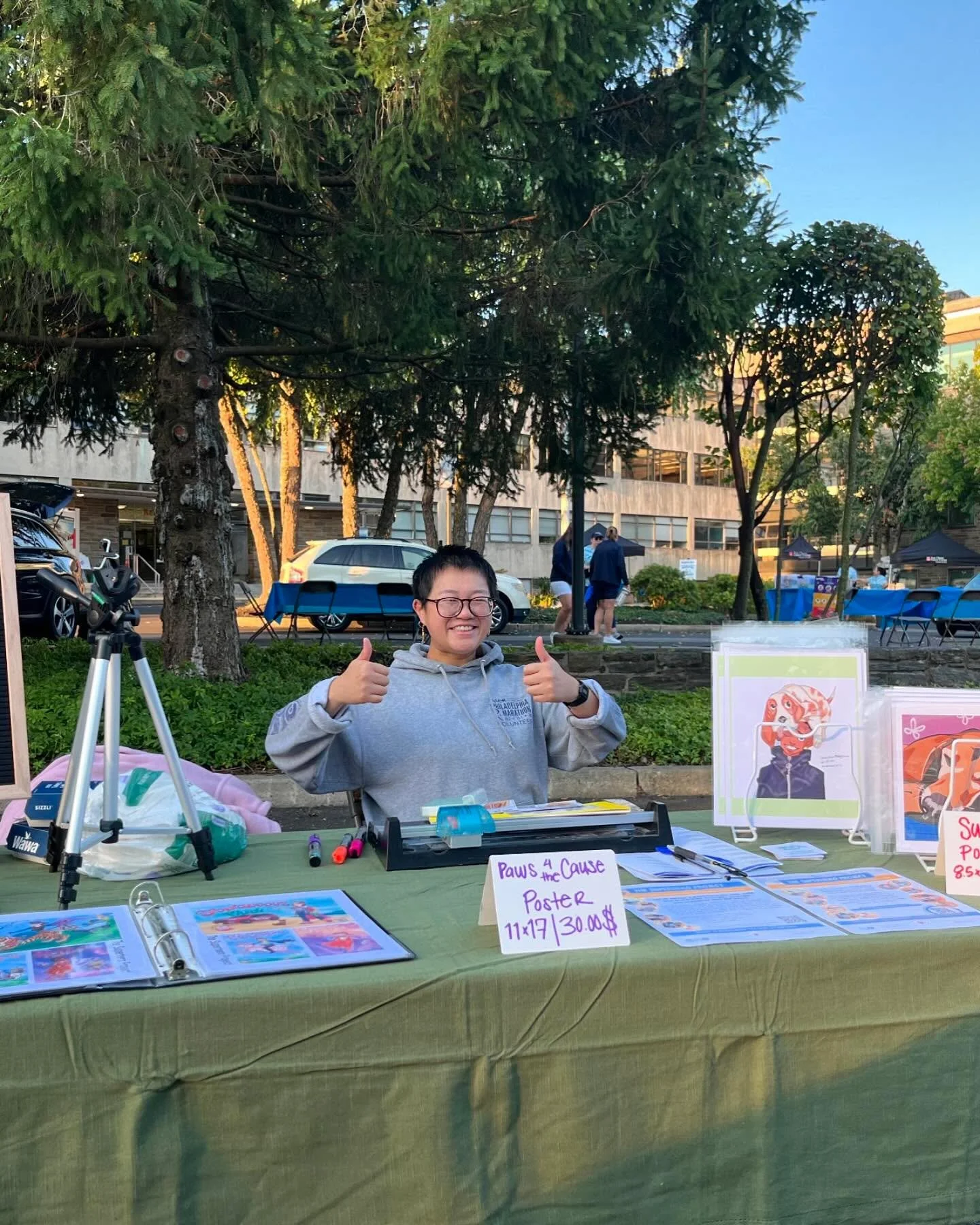 Hi! It&rsquo;s been a long summer, and in between school I have had so much to do, but this past sunday I was happily invited to be a vendor at Paws for the Cause! Held at the Fox Chase Cancer Center, Paws for the Cause aims to raise money for cancer