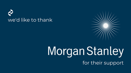 Thank you Morgan Stanley for your support