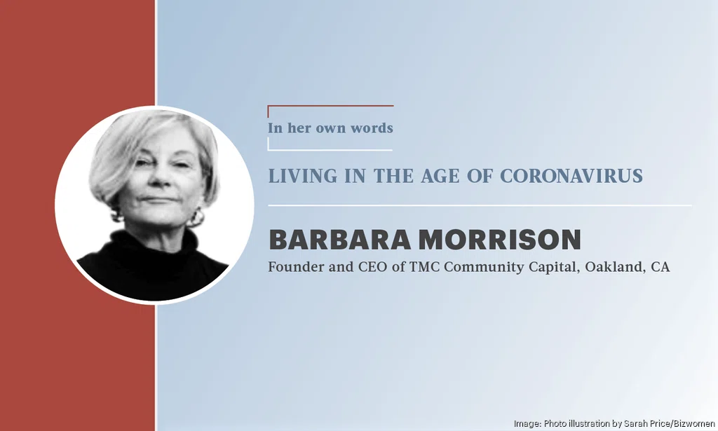 In Her Own Words: Barbara Morrison spent the pandemic giving women access to capital, not talking points