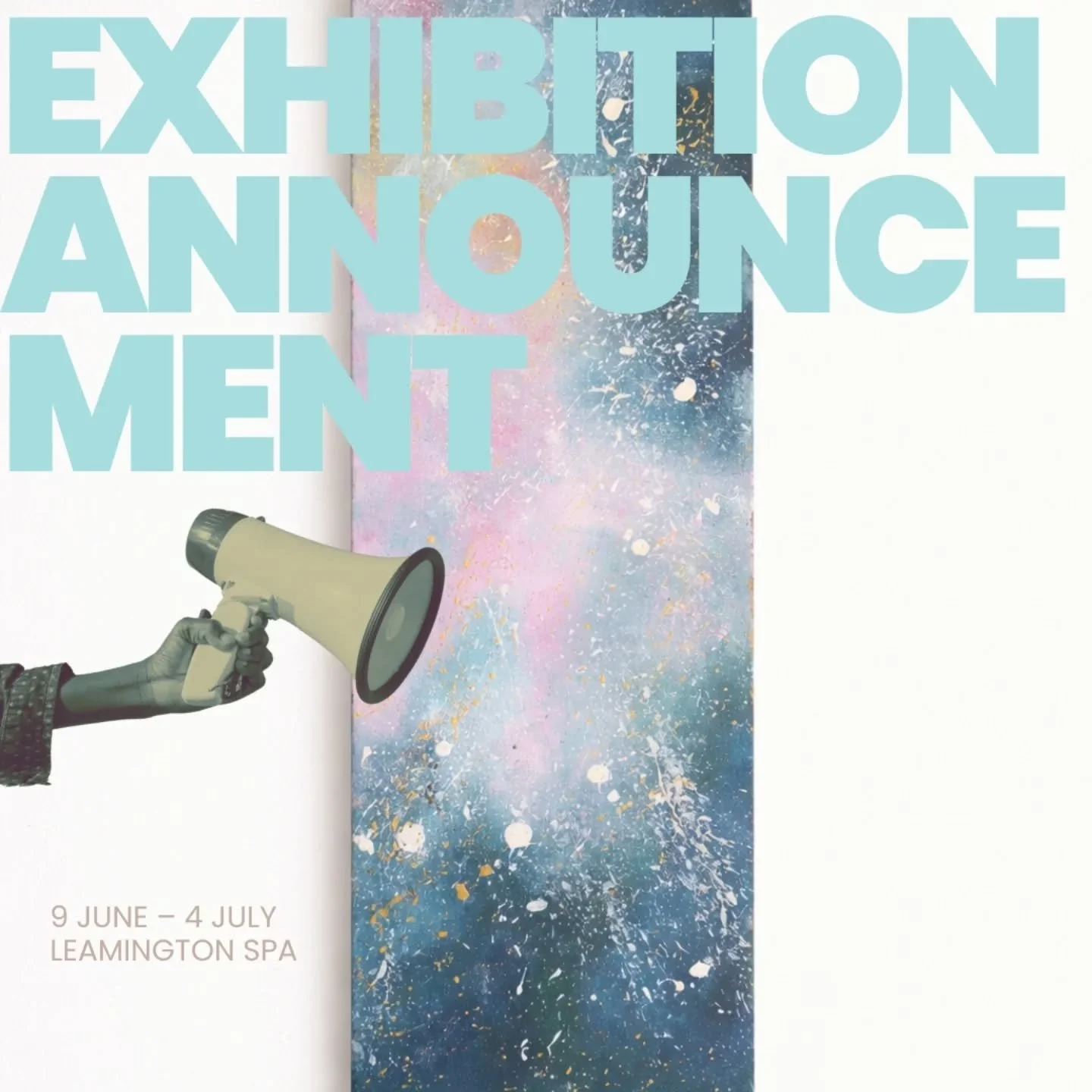 I'm delighted to share that my painting Whispers will be exhibited with the Leamington Studio
Artists as part of the exhibition Harmony and Discord.

This is the first time one of my paintings will be exhibited in Leamington Spa + in the UK, making