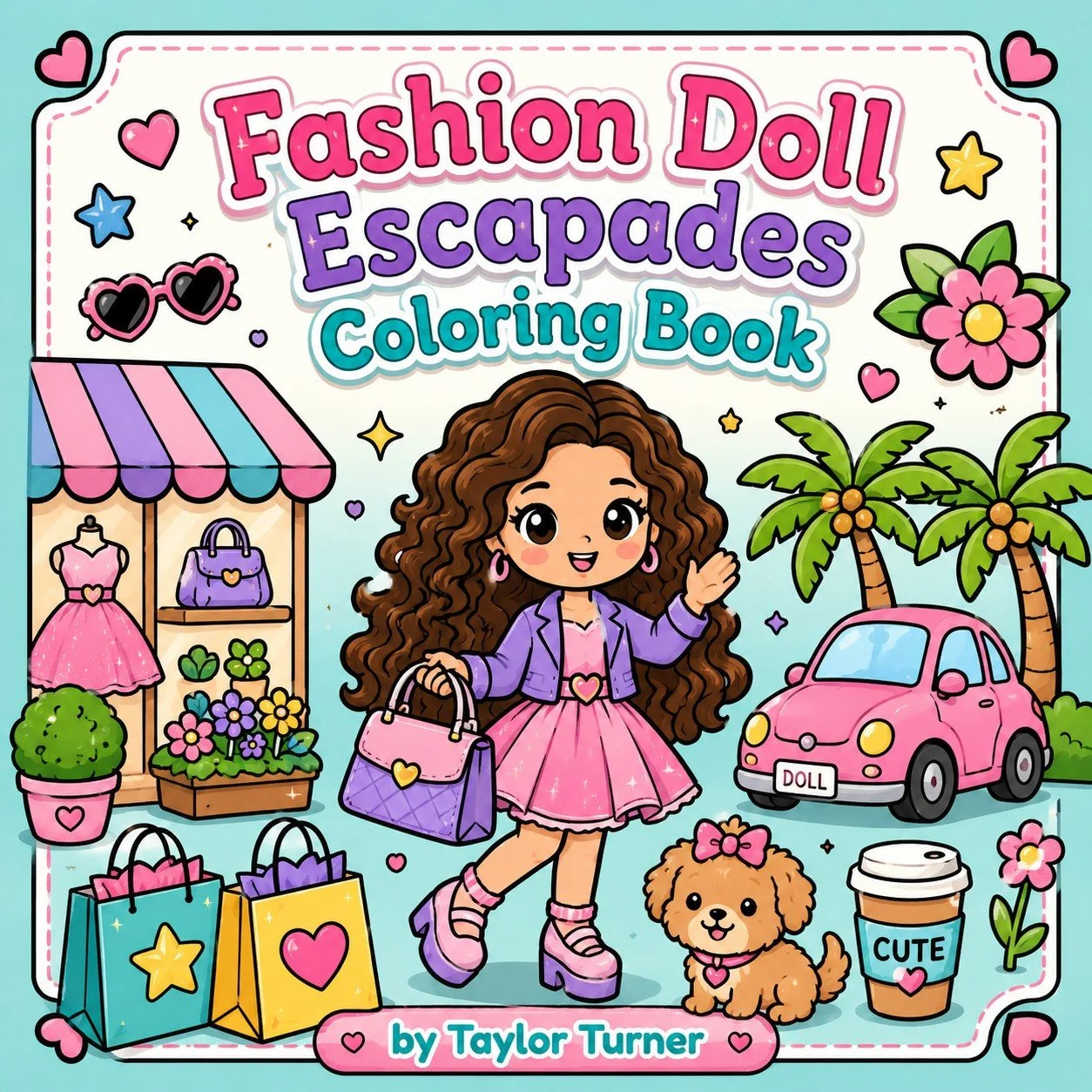 Fashion Doll Escapades Coloring Book (PaperBack)
