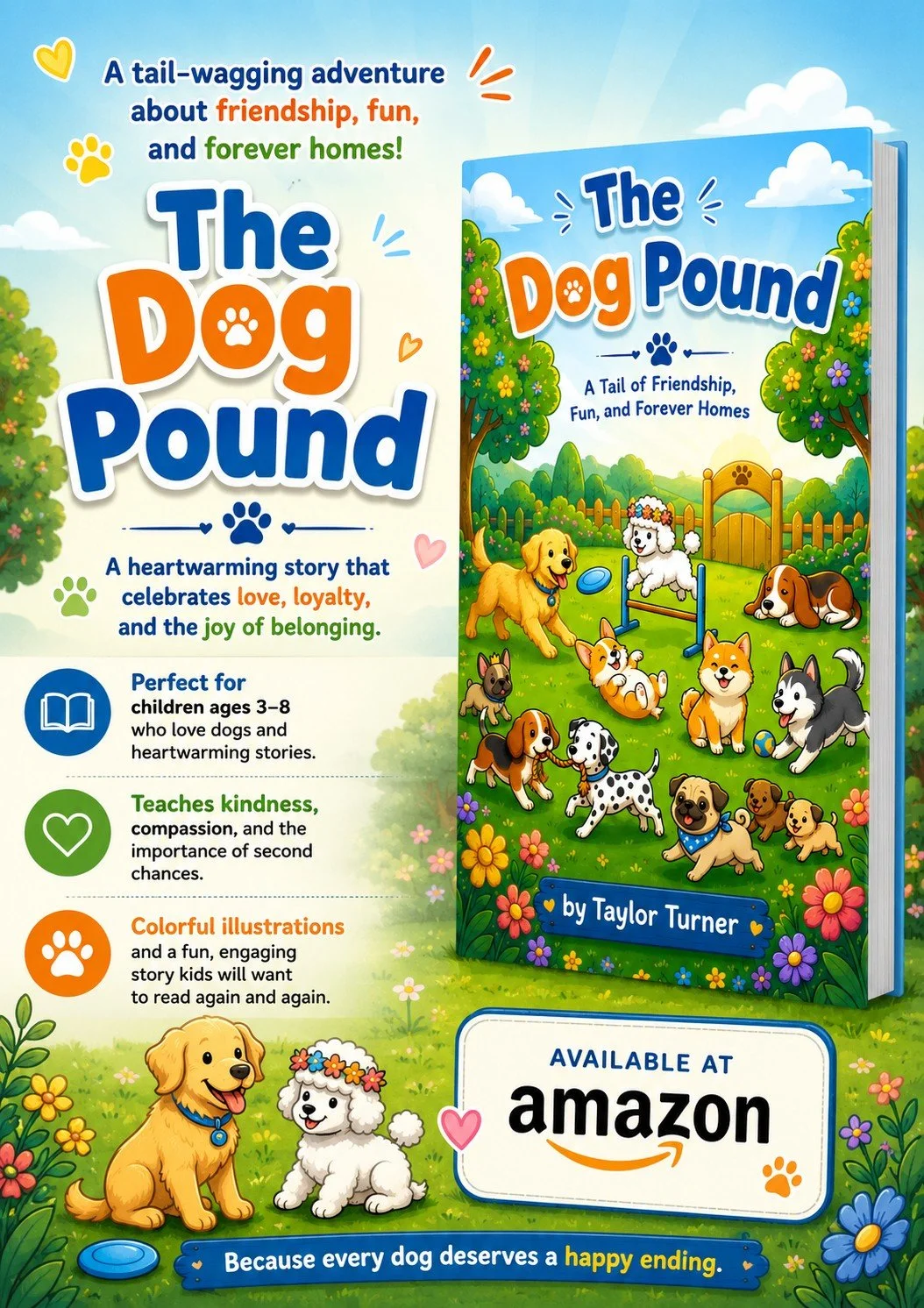 The Dog Pound Coloring Book (Paperback)