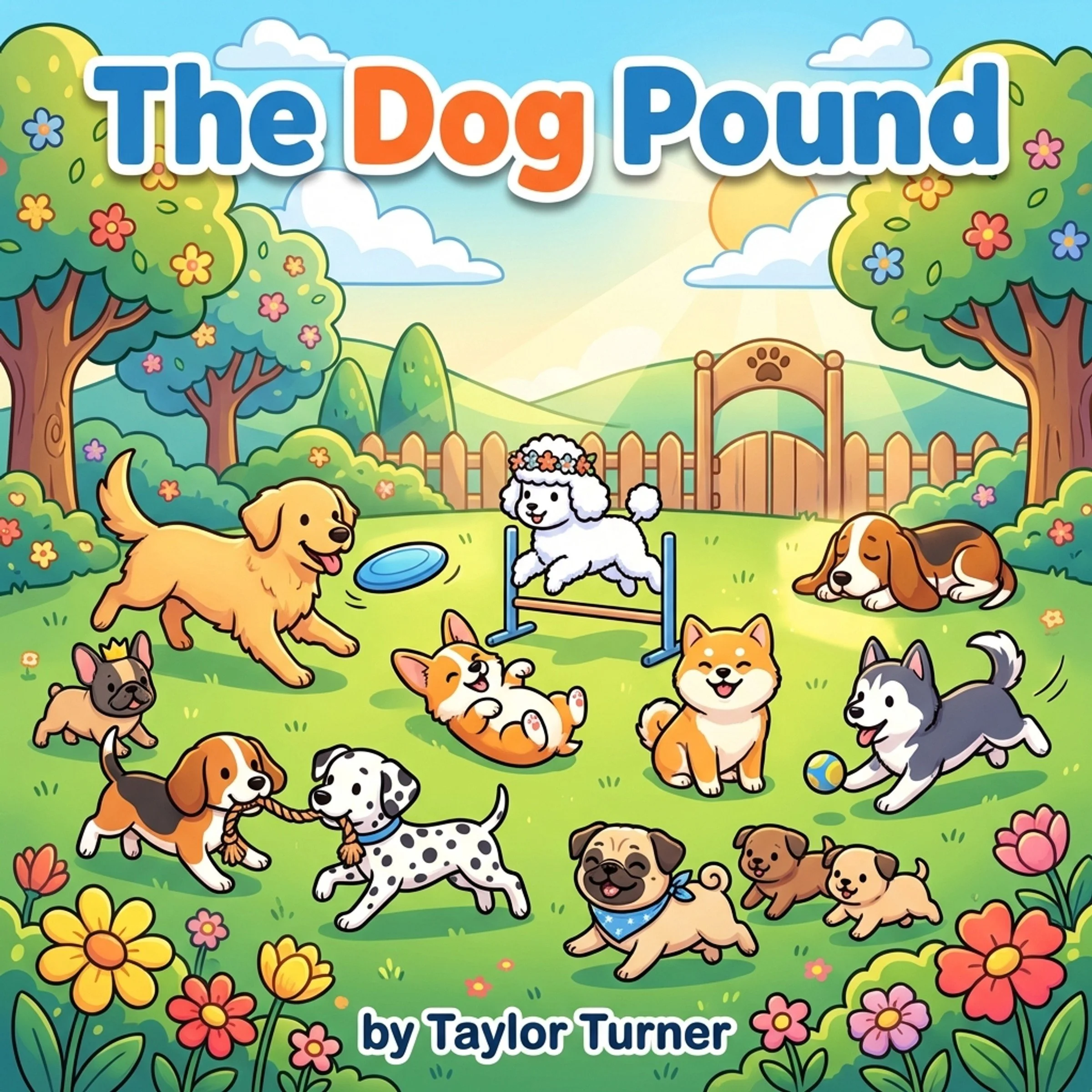 The Dog Pound Coloring Book