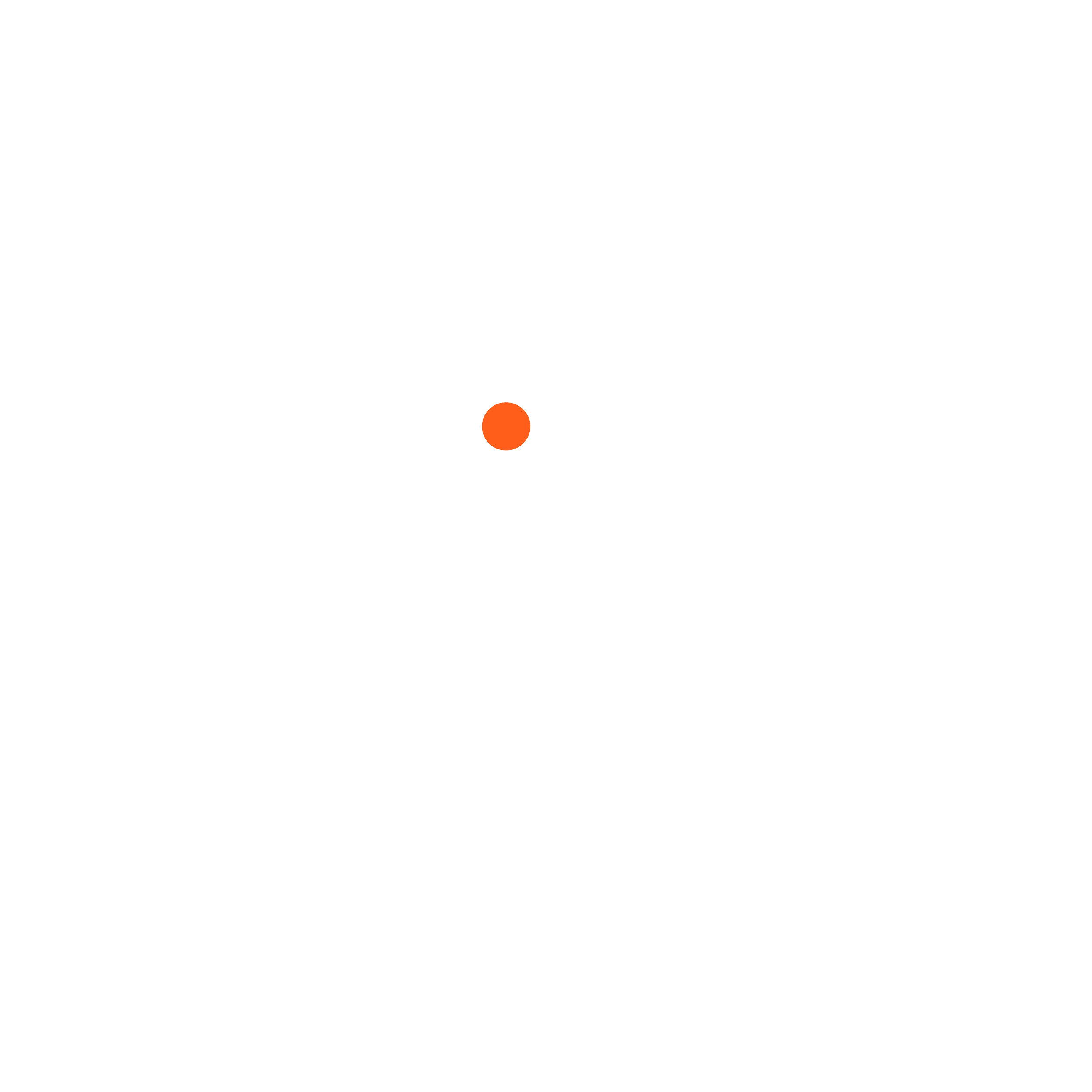 No background with text in white and orange reading "clipr" with the letter "i" stylised as a vertical line topped with an orange dot.