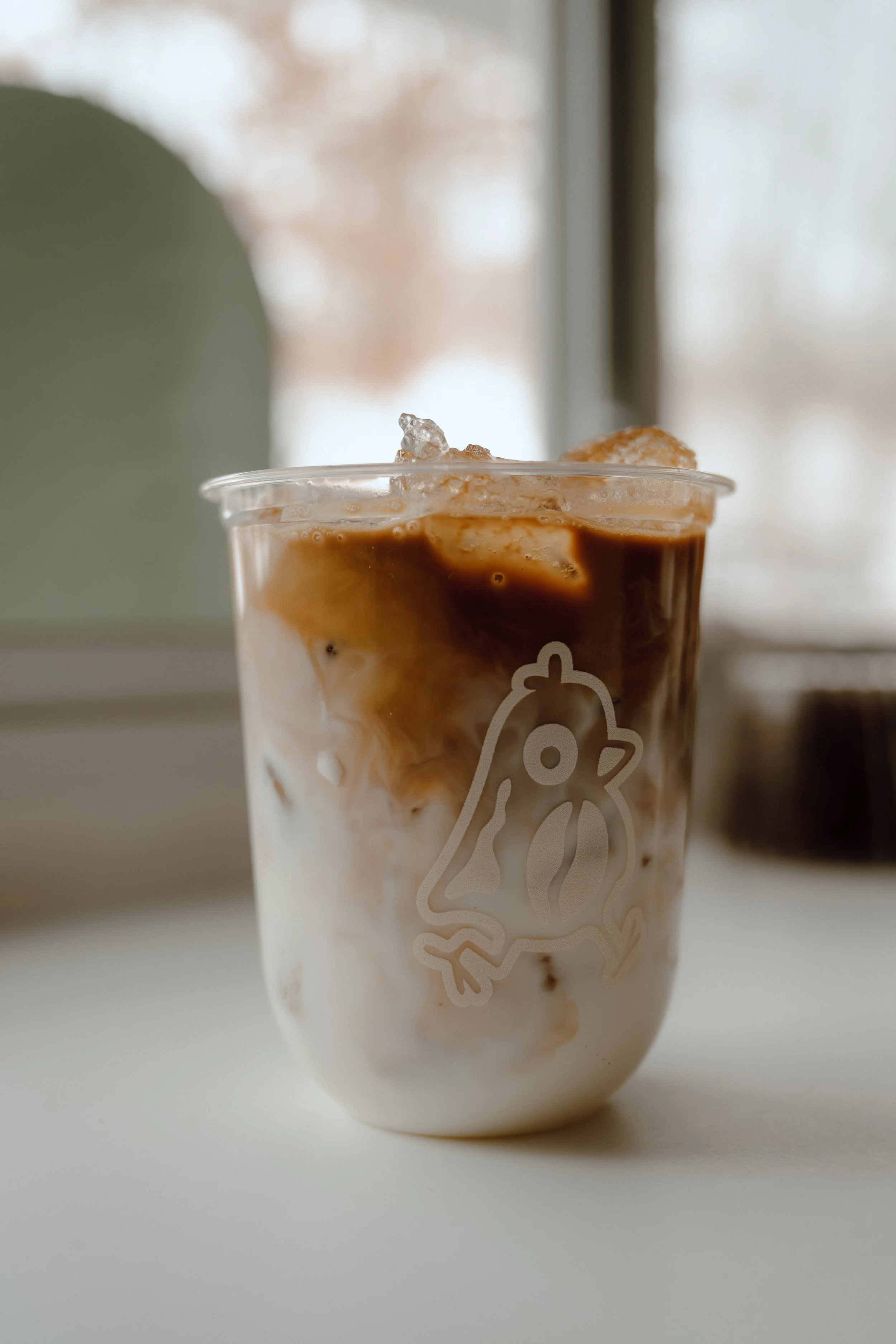 Salon customer with new long natural braids