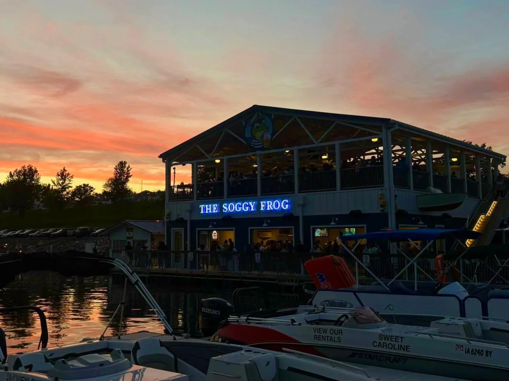 Evenings at The Soggy Frog at Saylorville Lake