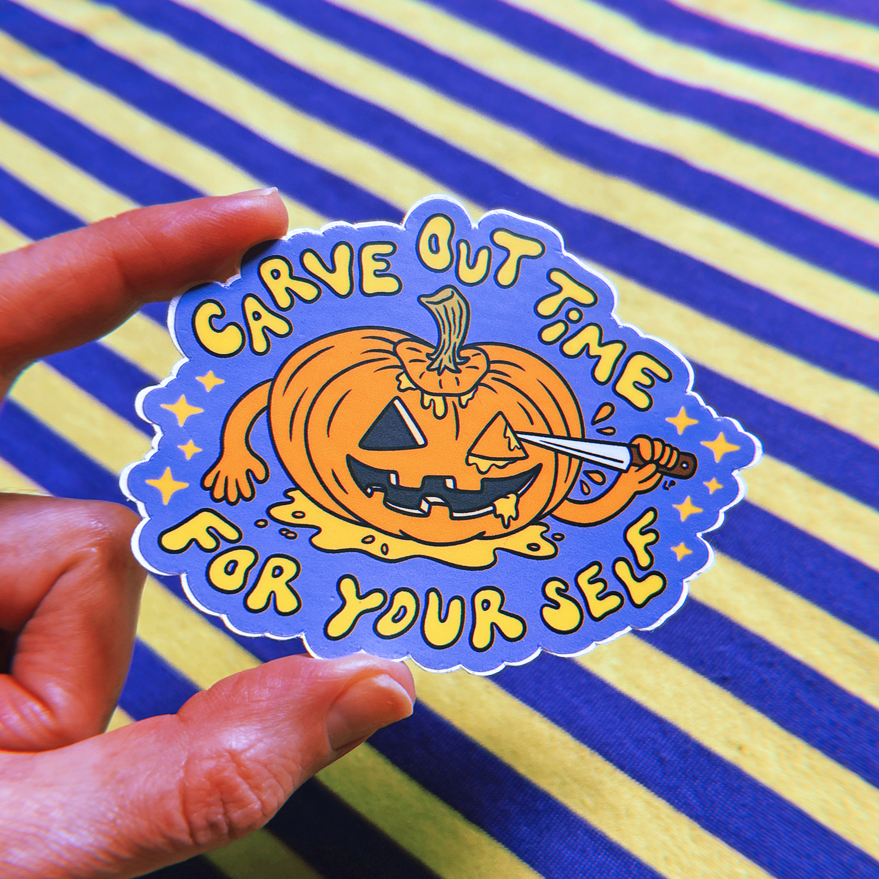 carve out time pumpkin sticker 1.png