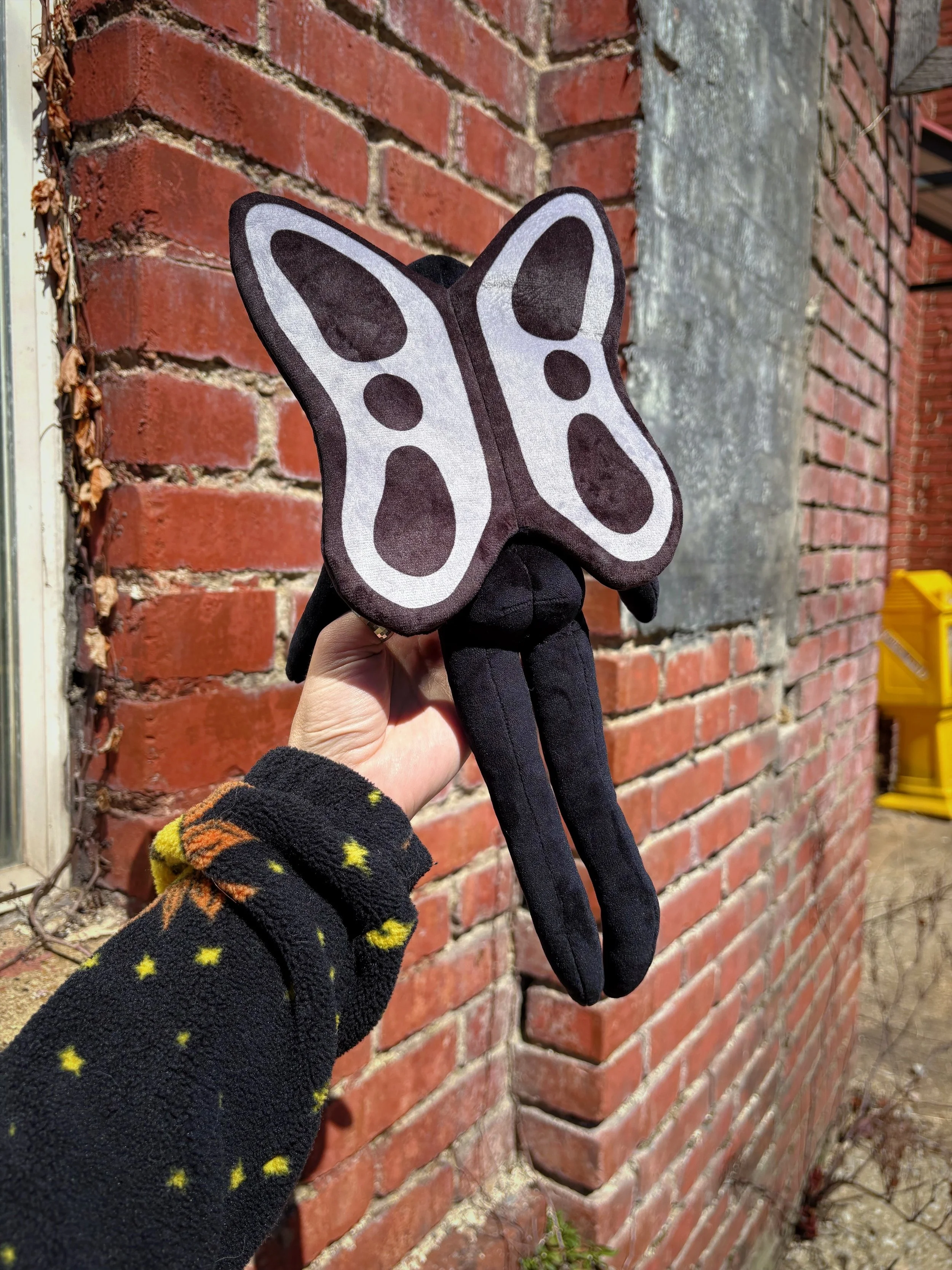 mothman plush brick 2.JPG