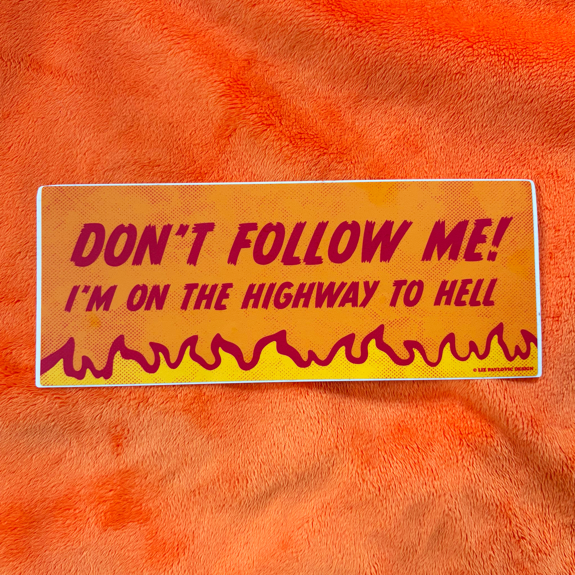 highway to hell bumper sticker 2.png
