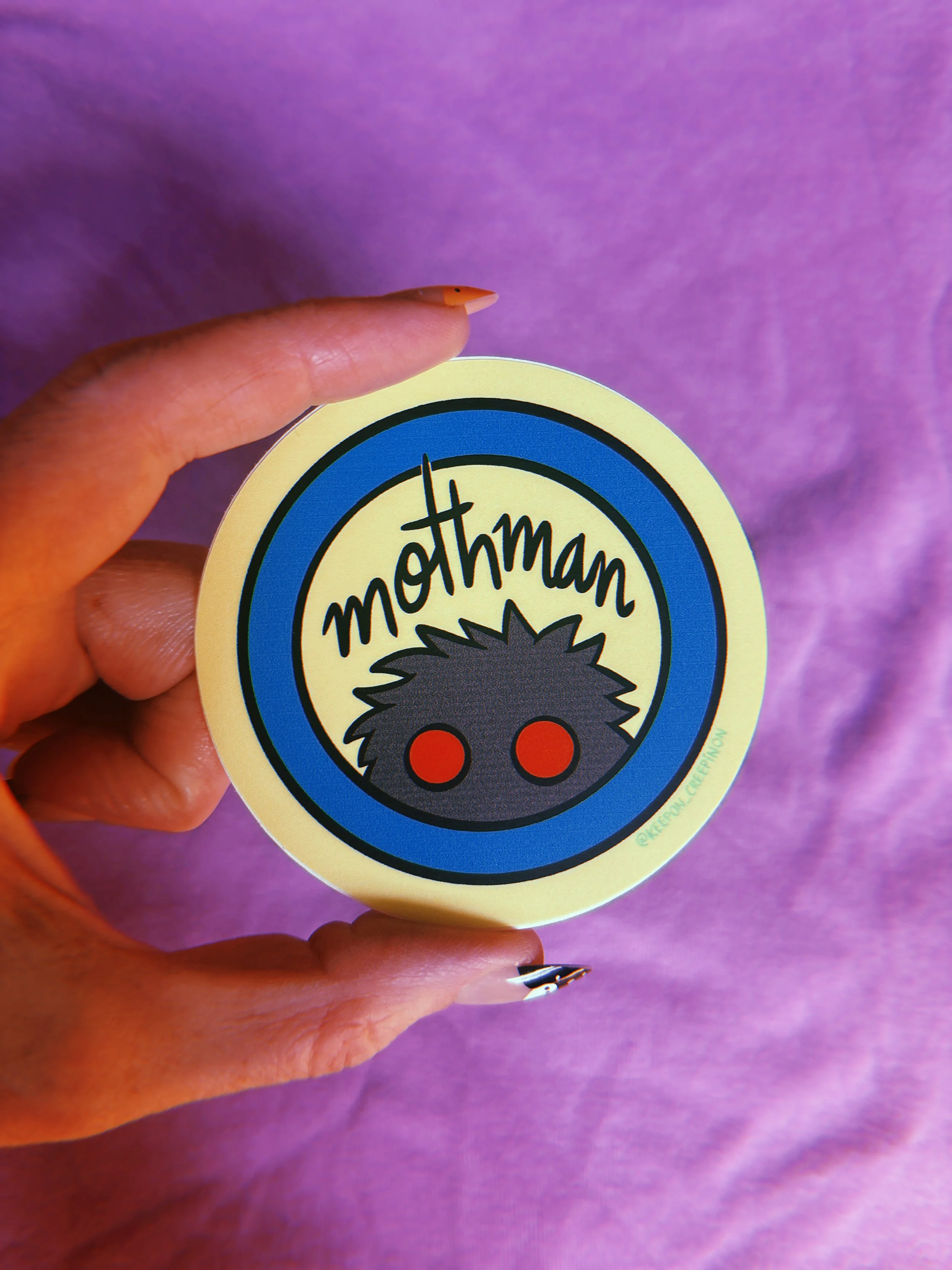 Mothman Daria sticker