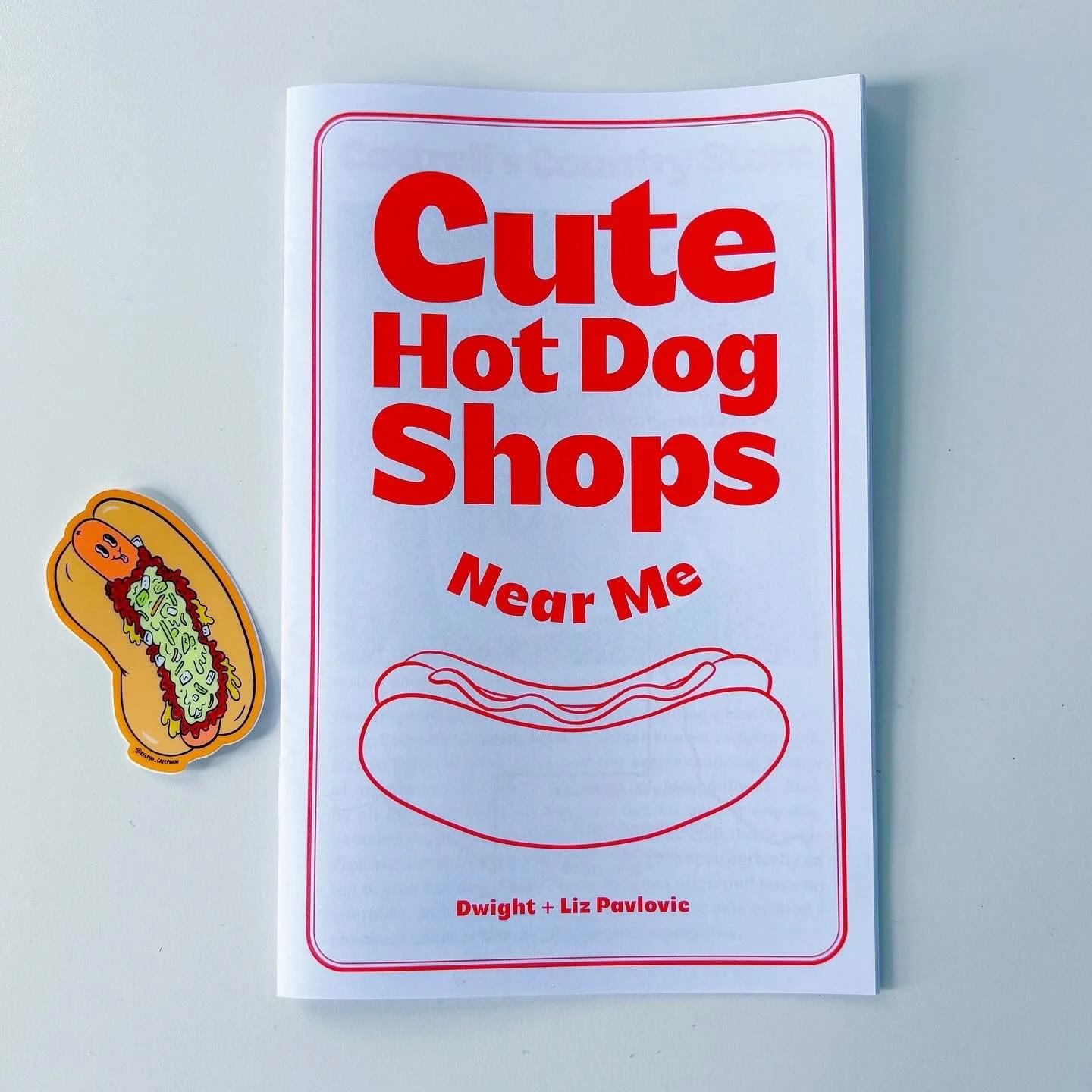 Cute Hot Dog Shops Near Me zine