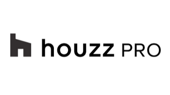 Houzz PRO logo with a black house icon and stylized text