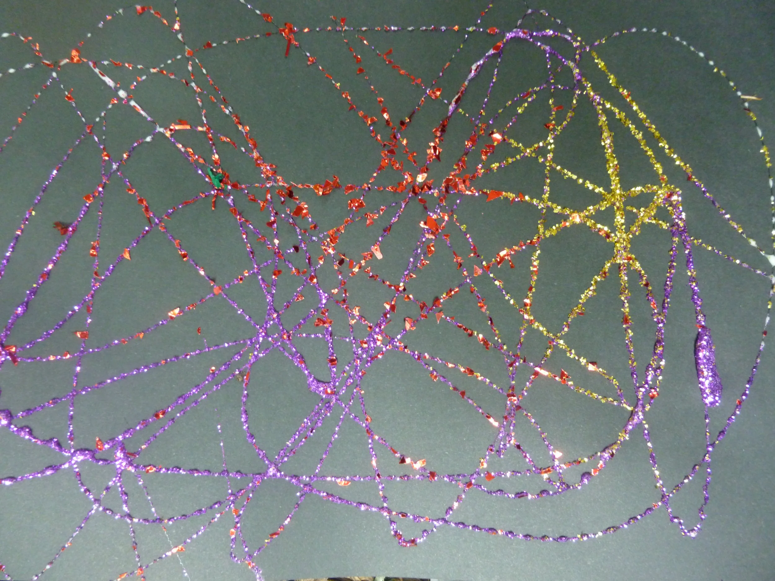 Forest firework art