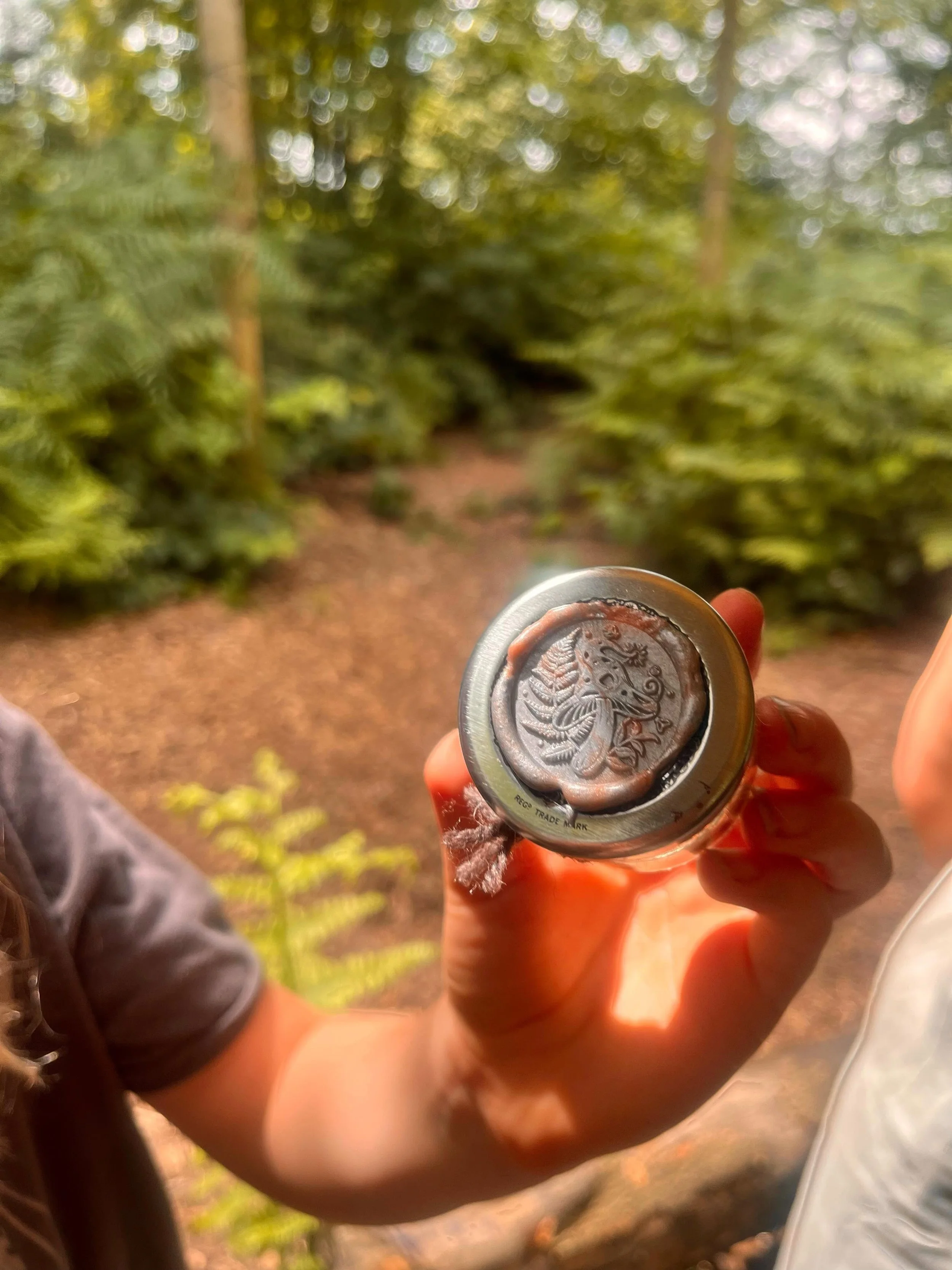 wax seal jar