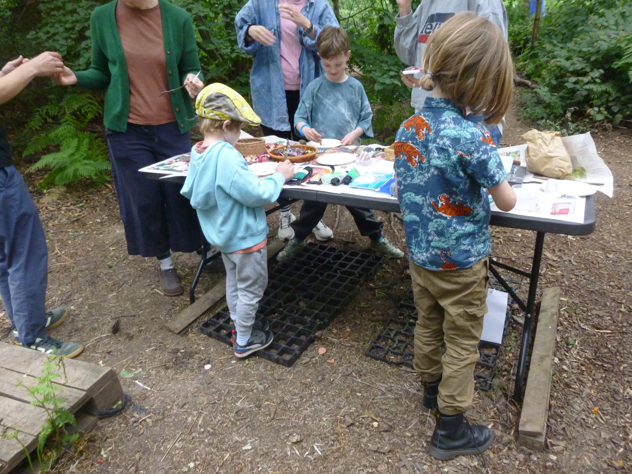 Painters at work