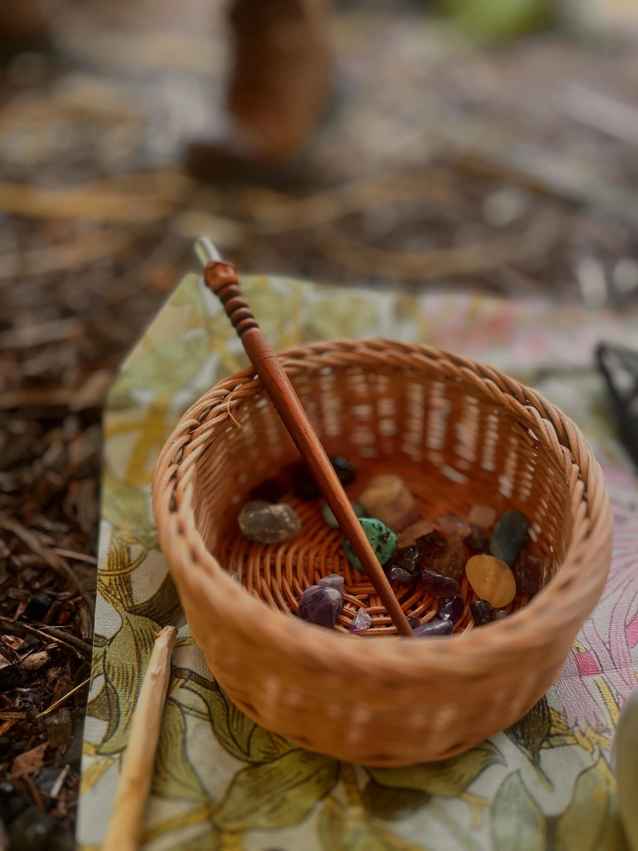 Crystals and wand making