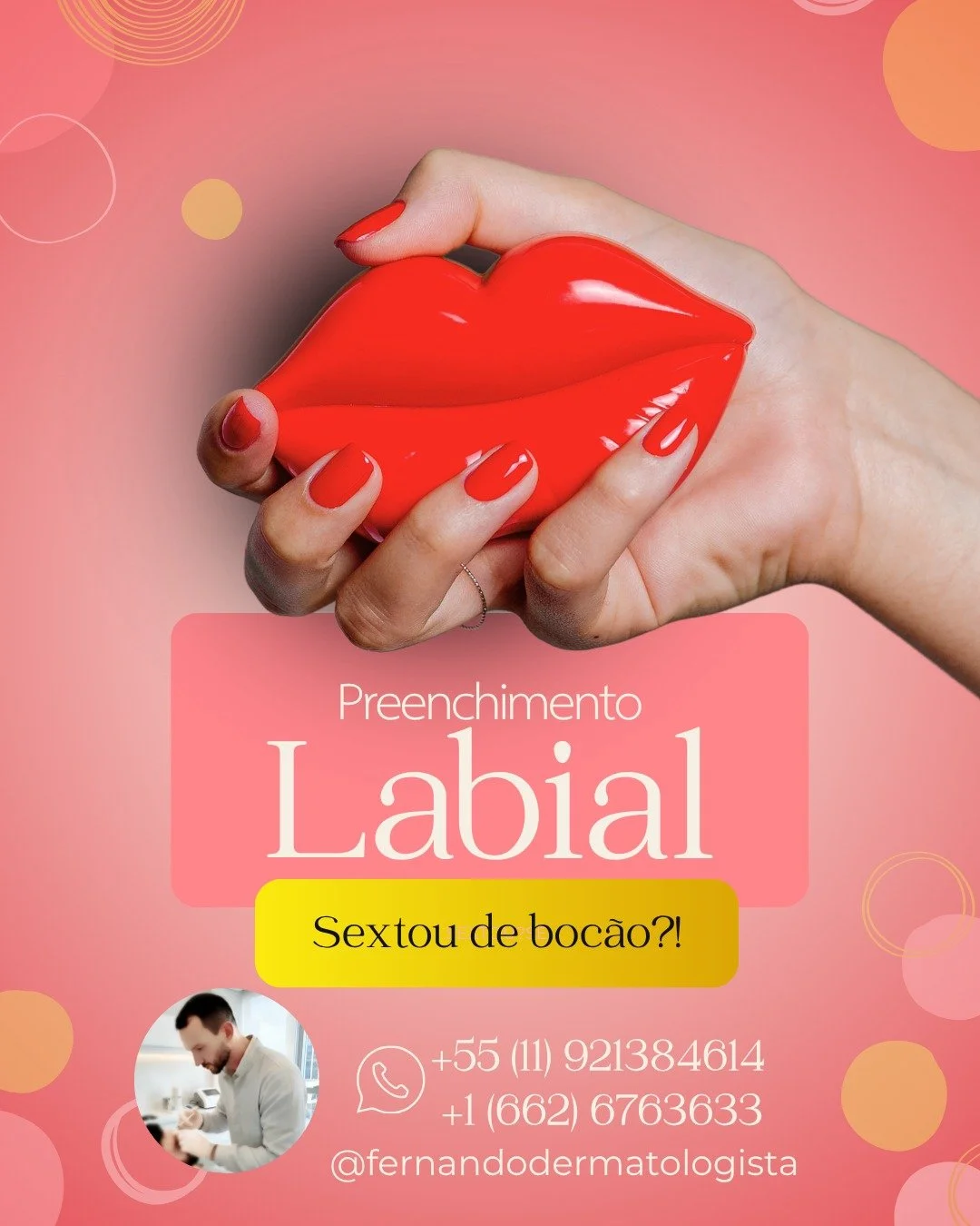 ✨O "glow up" perfeito para o fim de semana! ✨

Pensando em fazer preenchimento labial, mas preocupada com o tempo? ⏳ Aqui est&aacute; o segredo: &eacute; r&aacute;pido e a recupera&ccedil;&atilde;o &eacute; imediata. Embora voc&ecirc; possa