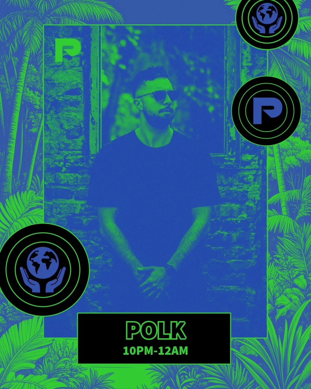 Set times for EVOLVE Presents: POLK 🌺

🕗 Tomas Sanchez: 8-8:30PM 
🕣 Calixto B2B Tomas Sanchez: 8:30-9:30PM 
🕤 Calixto: 9:30-10PM 
🕙 POLK: 10PM-12AM

Come EVOLVE 🪩🌺

📅 Apr 17th 8PM-12AM 
📍 Paia Bay Coffee &amp; Bar 
🎟️ $25 Presale | $30 Door