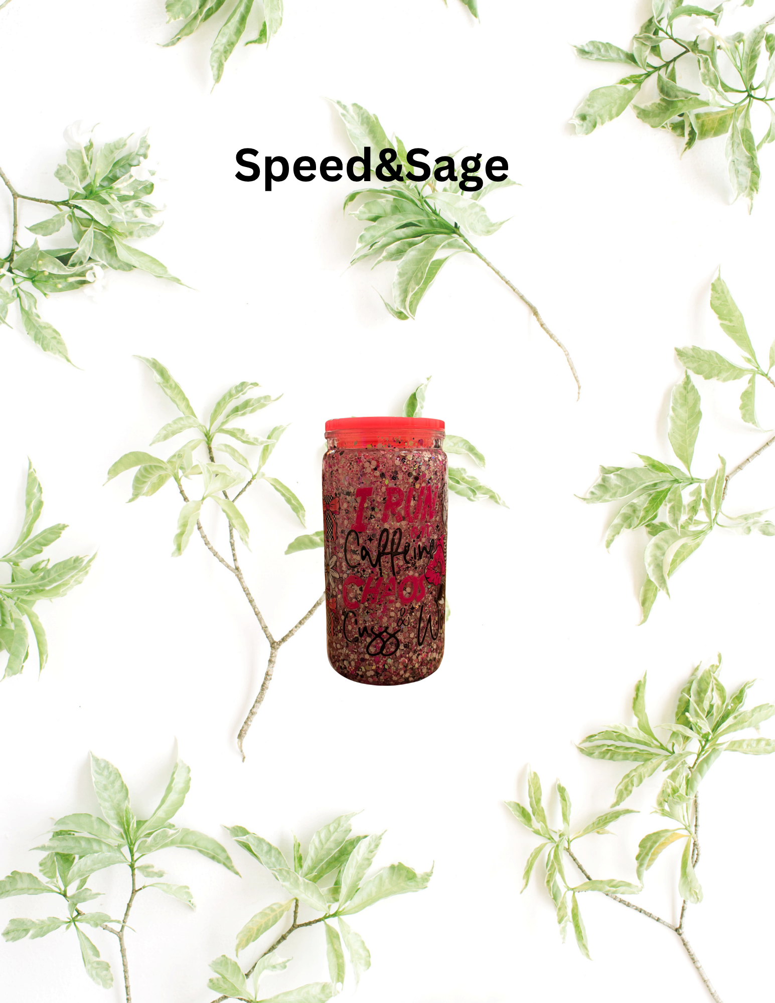 Wrapped Tumbler - I Run On