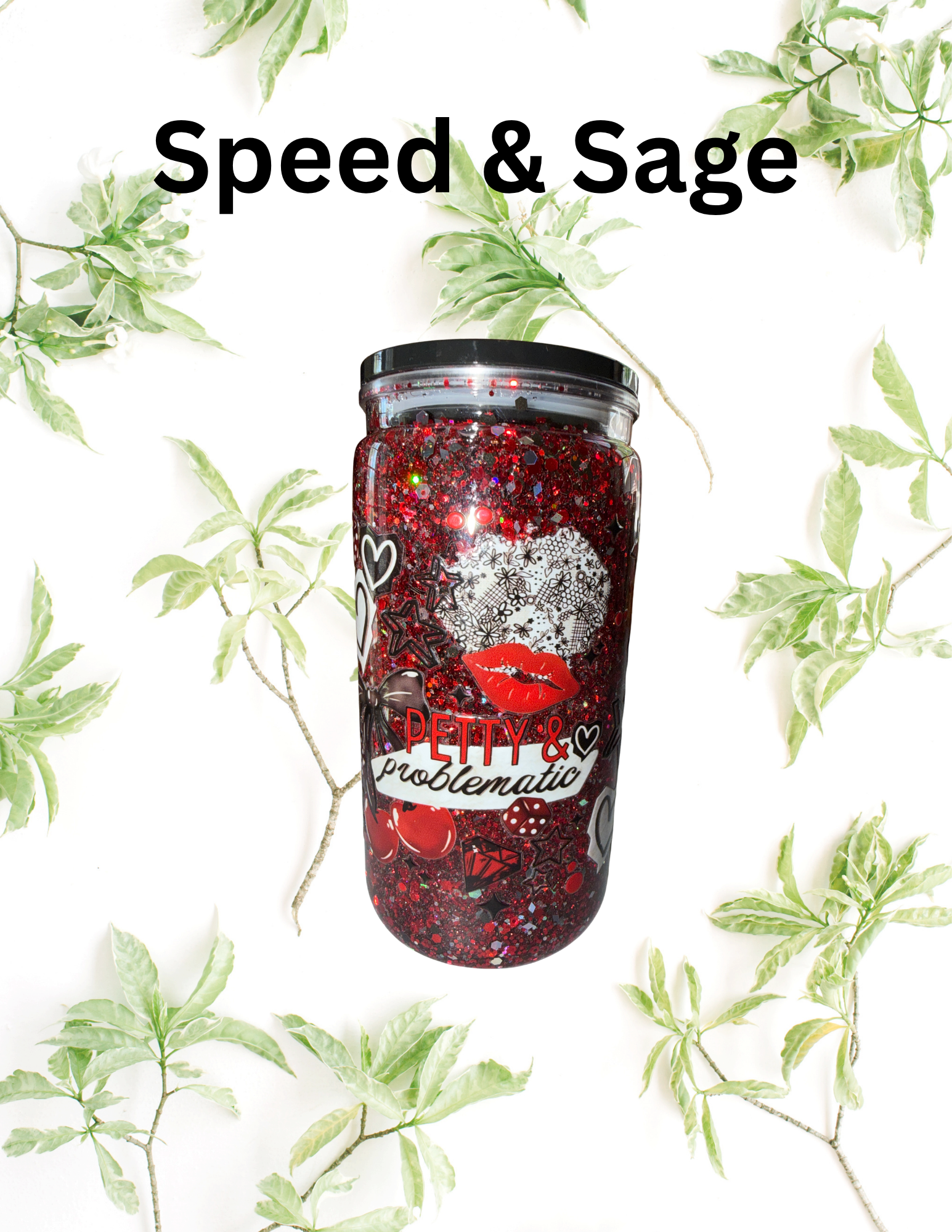 Wrapped Tumbler - Petty & Problematic