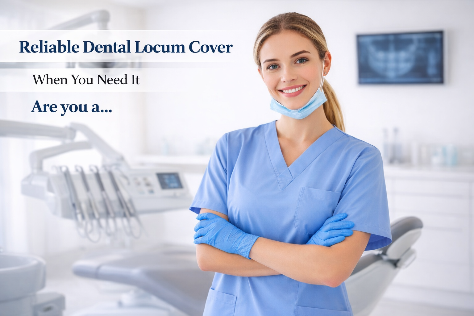 Emergency dental nurse cover service in Hertfordshire practice