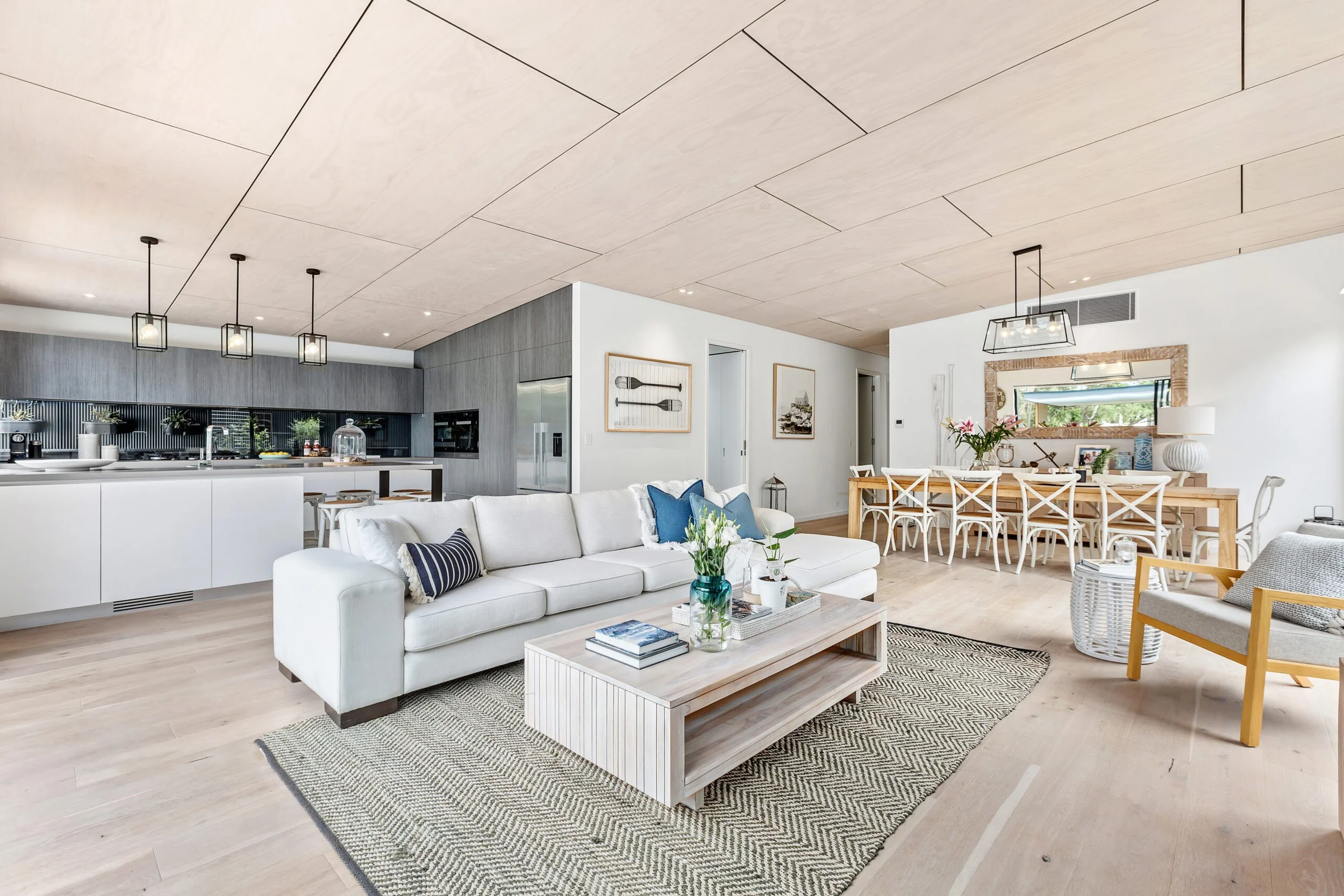 Hansen Living Ridley Street Blairgowrie Living Room & Kitchen Design
