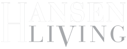 Hansen Living White Logo
