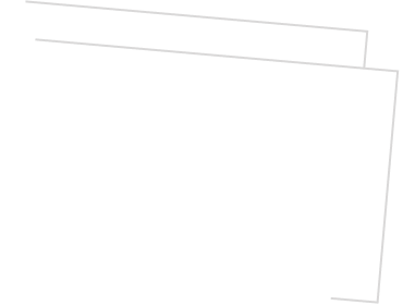 Black background with overlapping square outlines in white.