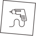 Icon of a power drill
