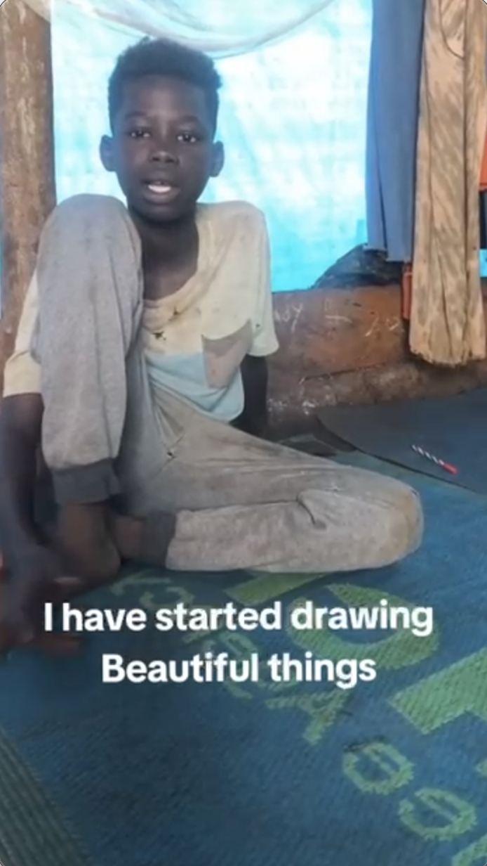 A 12 Year Old Finds Hope Through Art