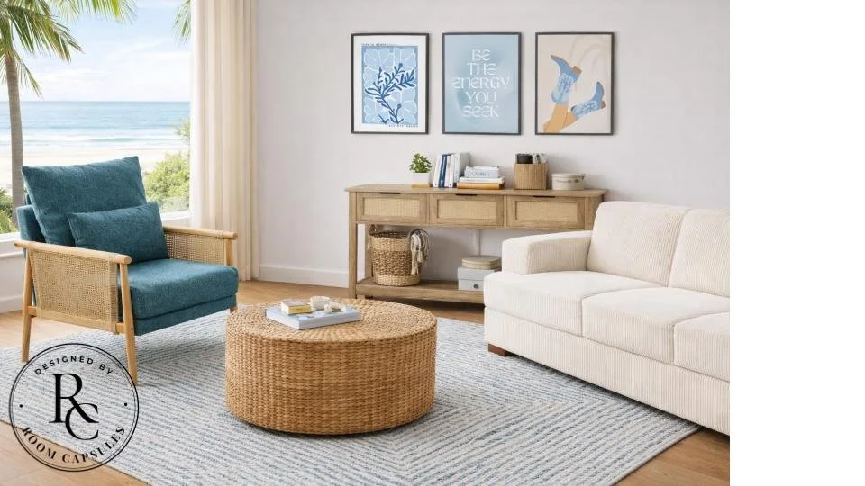 Coastal Living Room                   Under $1000