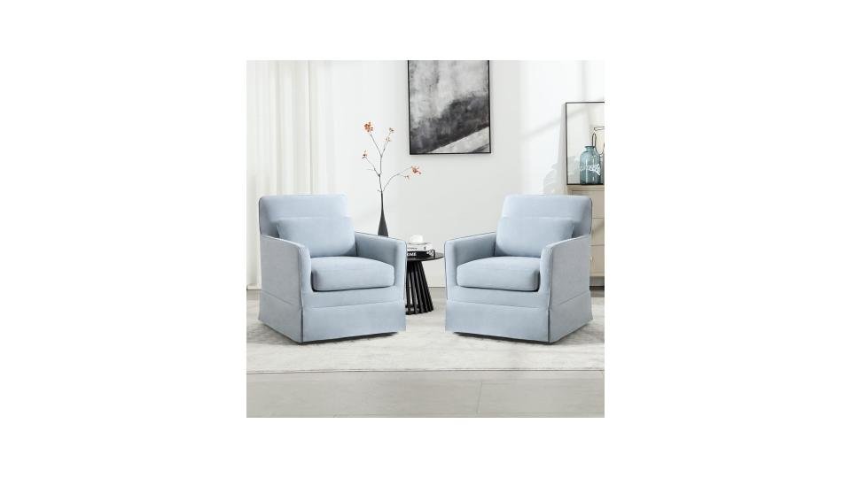 Ice Blue Chair Set