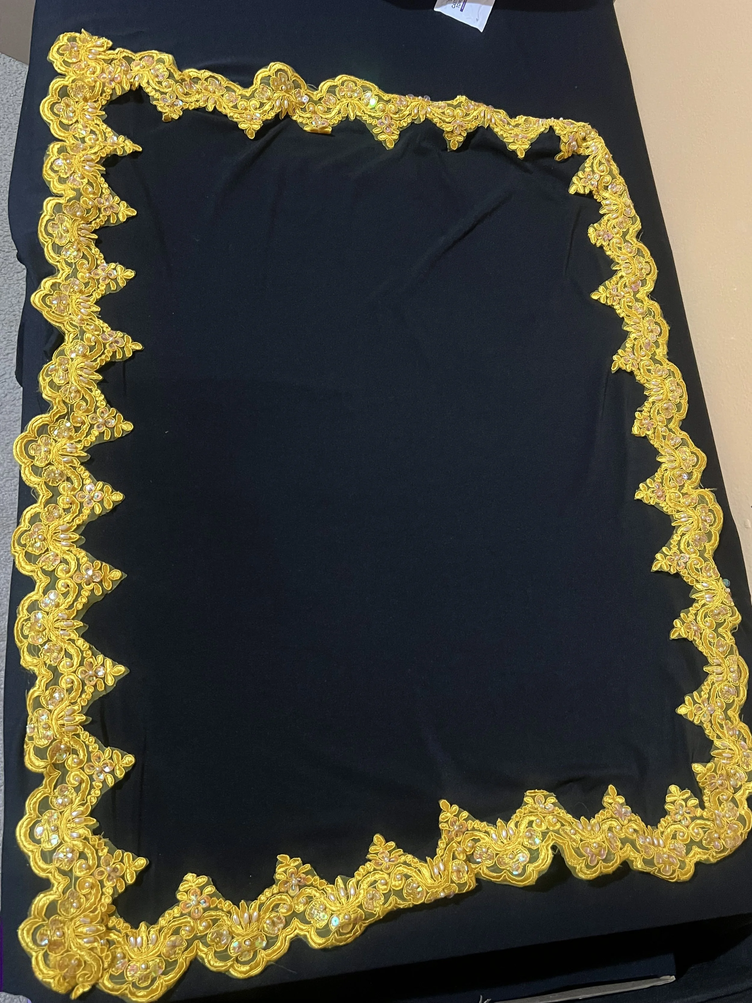 Golden Majesty Lap Scarf